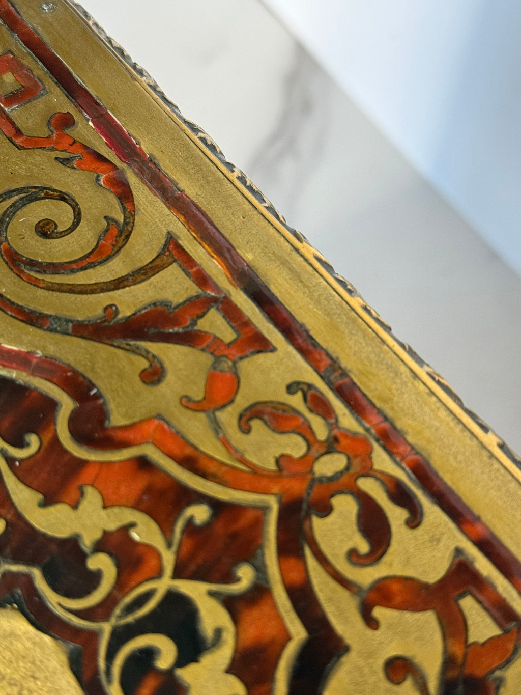 Antique Boulle Napoleon III Marquetry Box