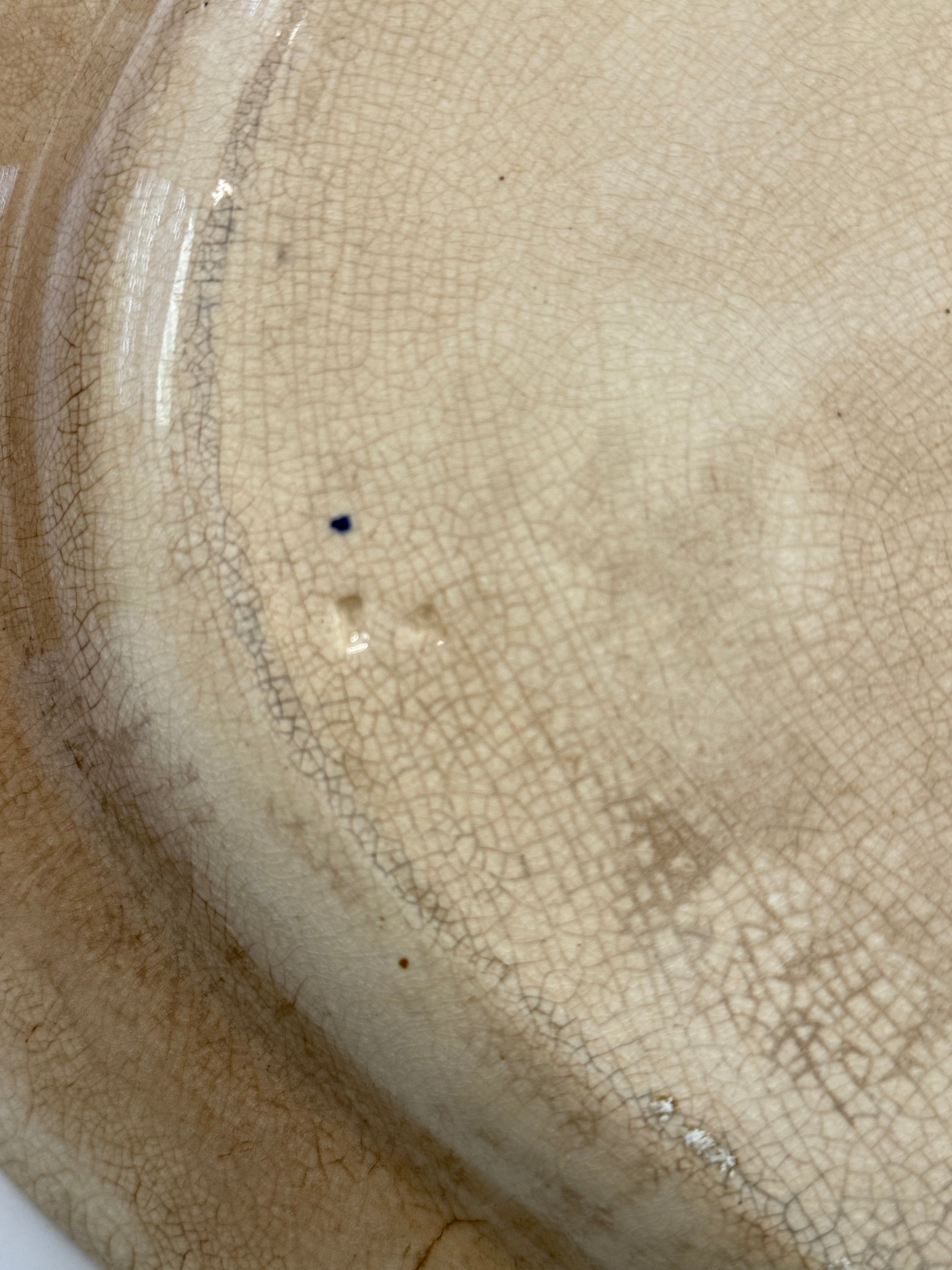 Antique Ridgway Blue Willow Platter