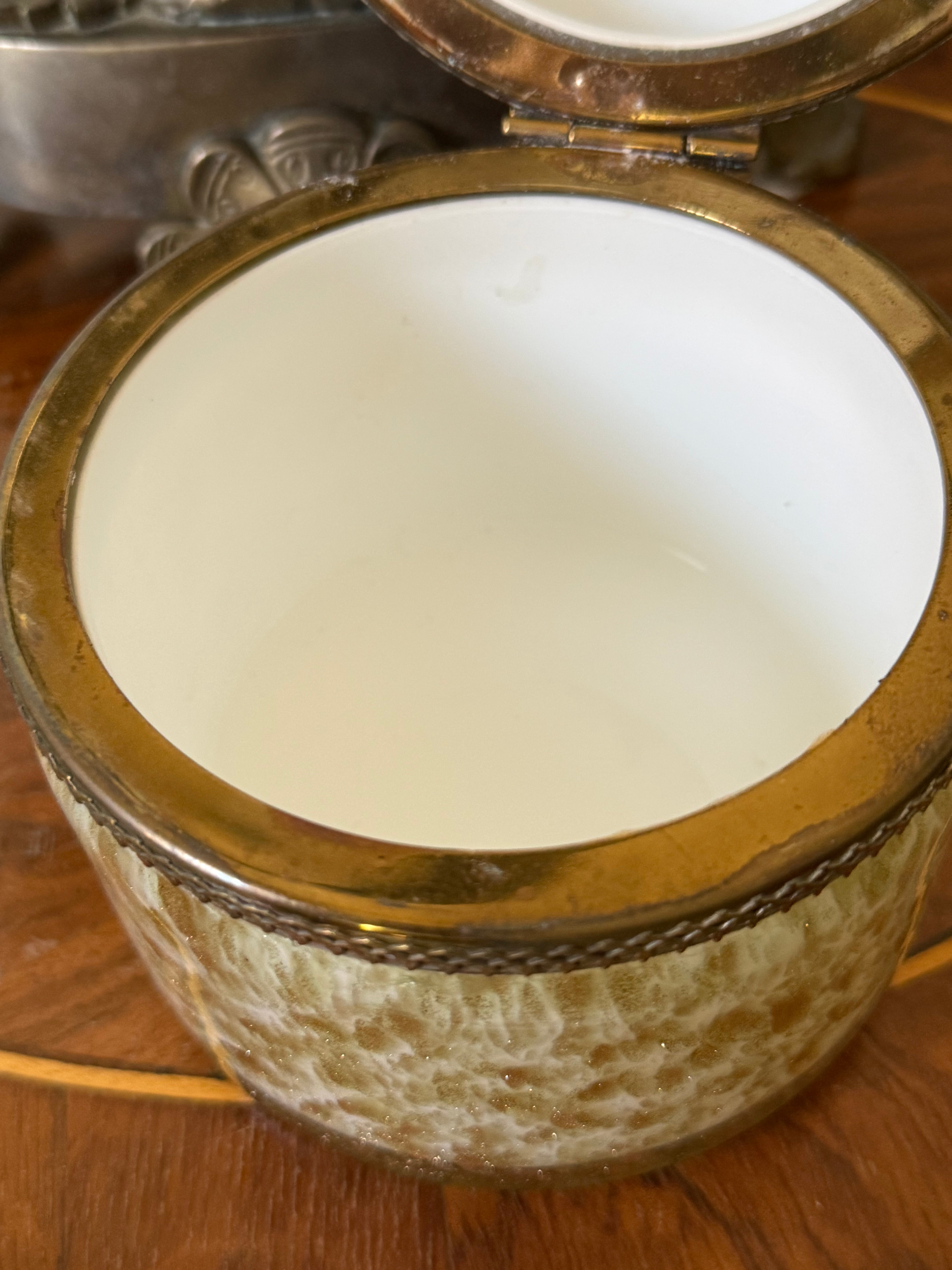 Mid-Century Murano Aventurine Casket Box