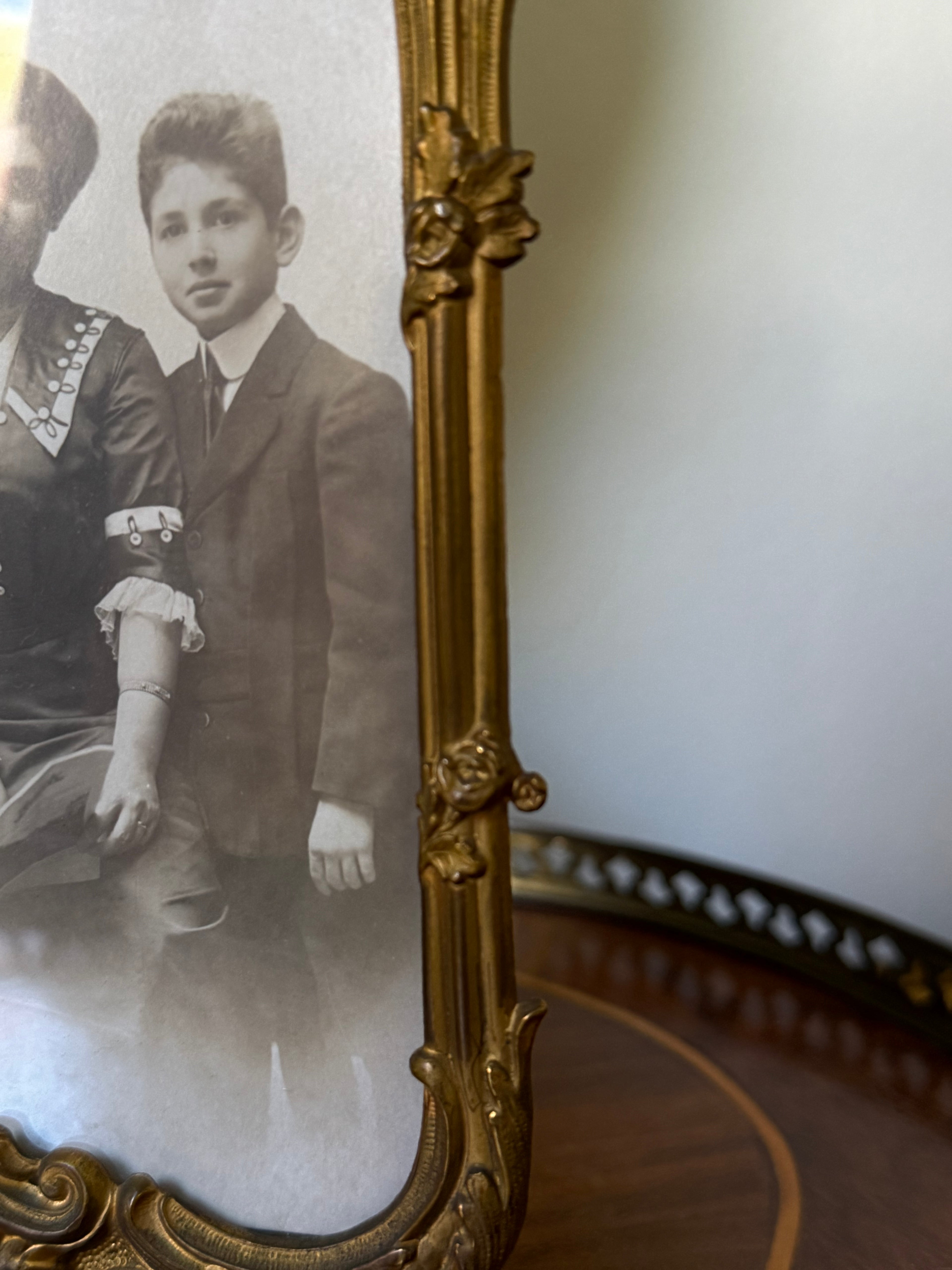 Antique Double Ormolu Frame