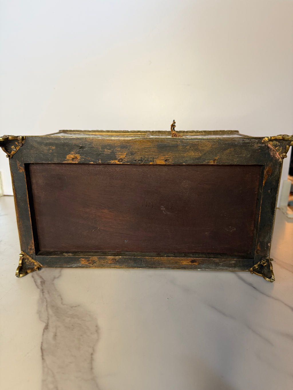 Antique Boulle Napoleon III Marquetry Box