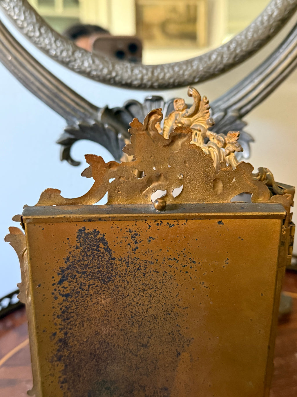 Antique Double Ormolu Frame