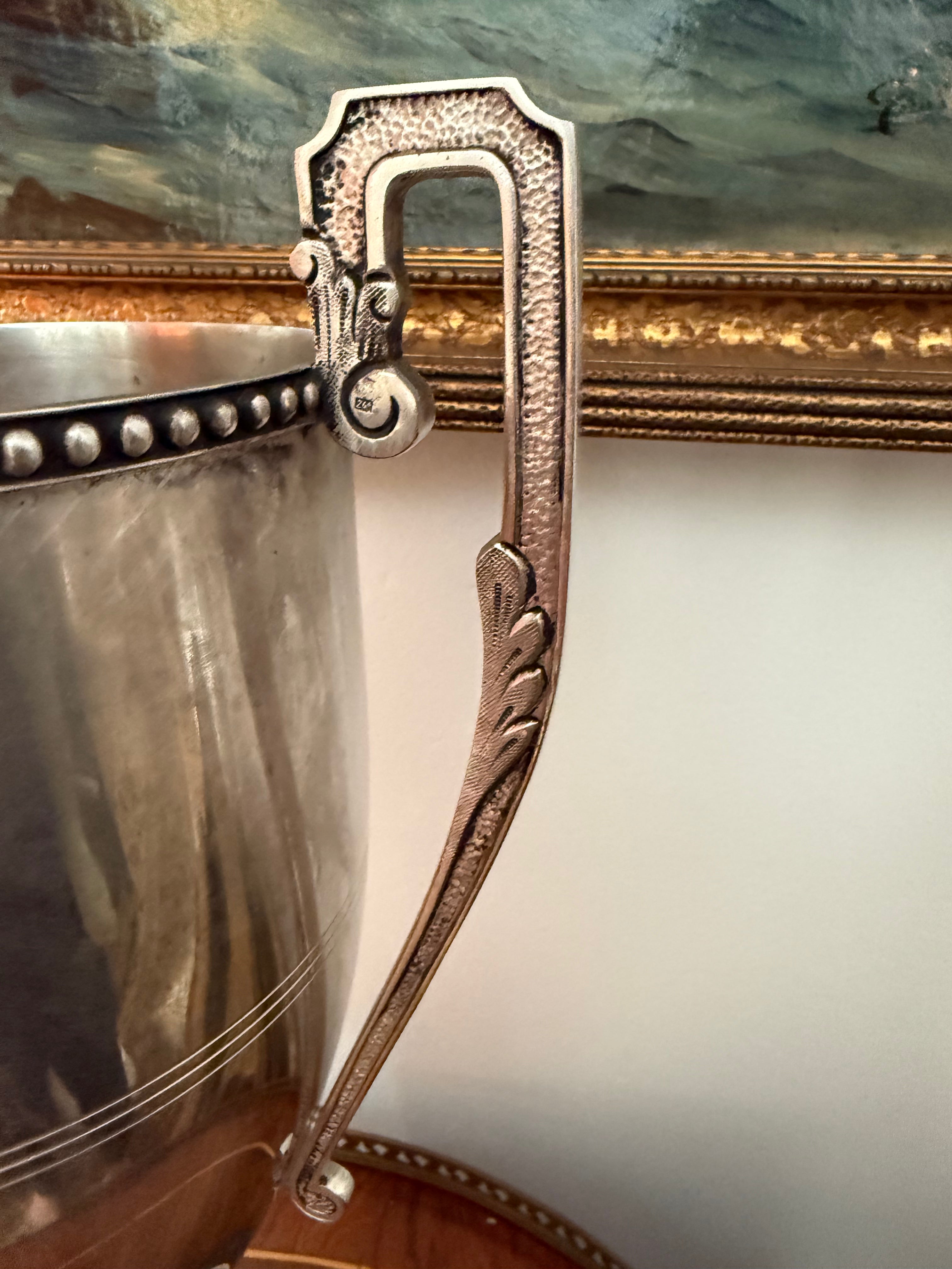 Vintage 1976 Lanvin Parfums Silver Plated Presentation Trophy