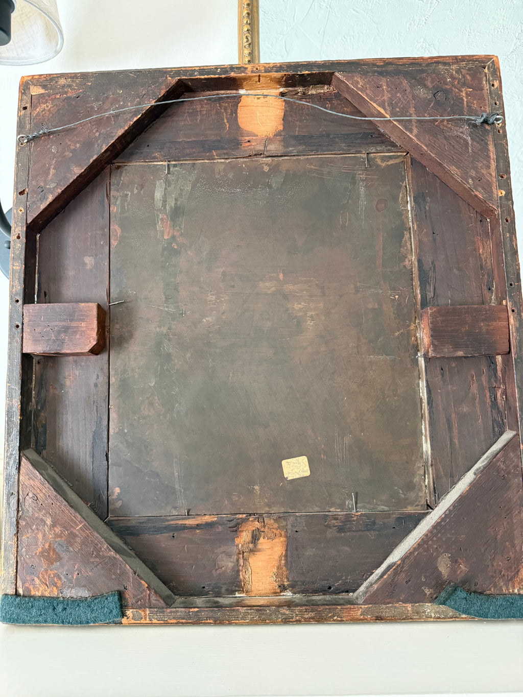 19th century Portrait of a Lady, Oil on Tin