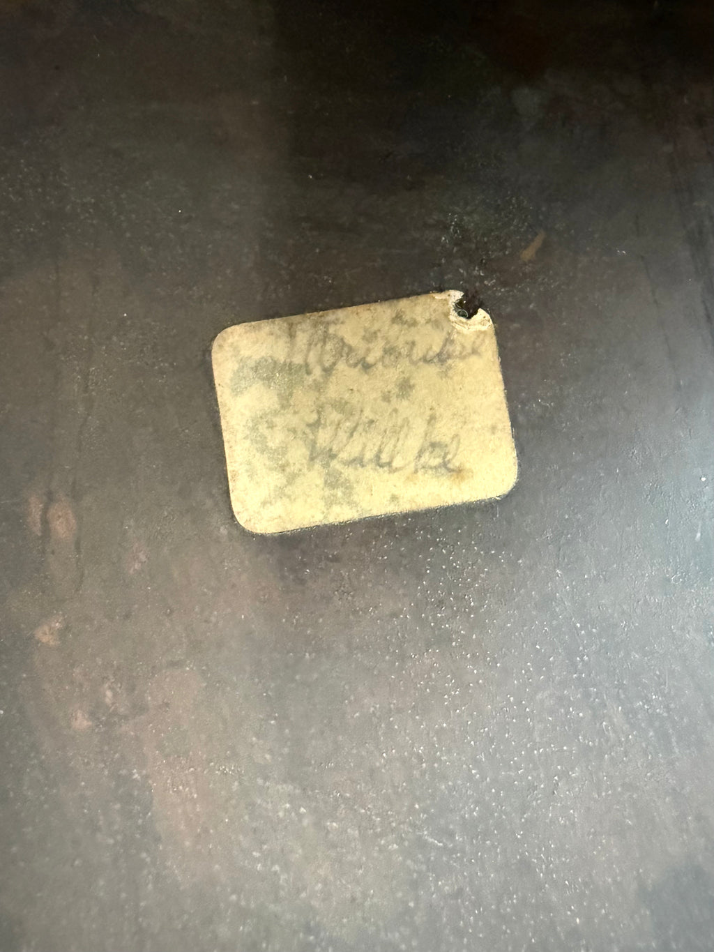 19th century Portrait of a Lady, Oil on Tin