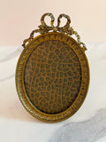 French Louis XVI Revival Brass Frame