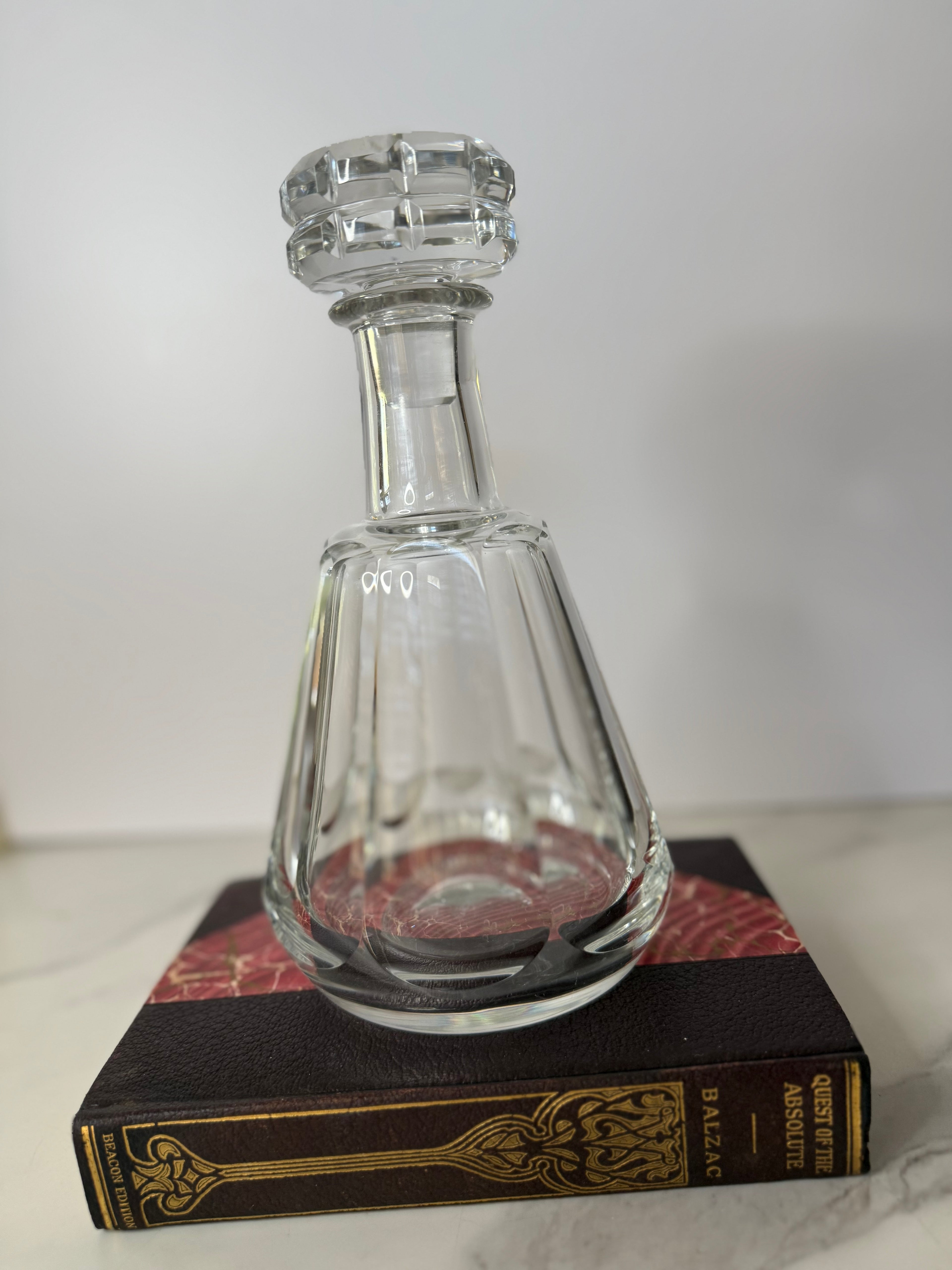 Vintage Baccarat Crystal Talleyrand Decanter