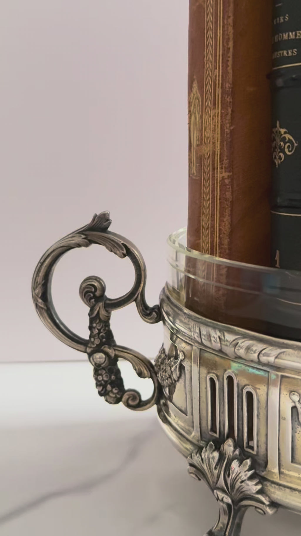 French Louis XVI–Style Silver-Plated Centerpiecee