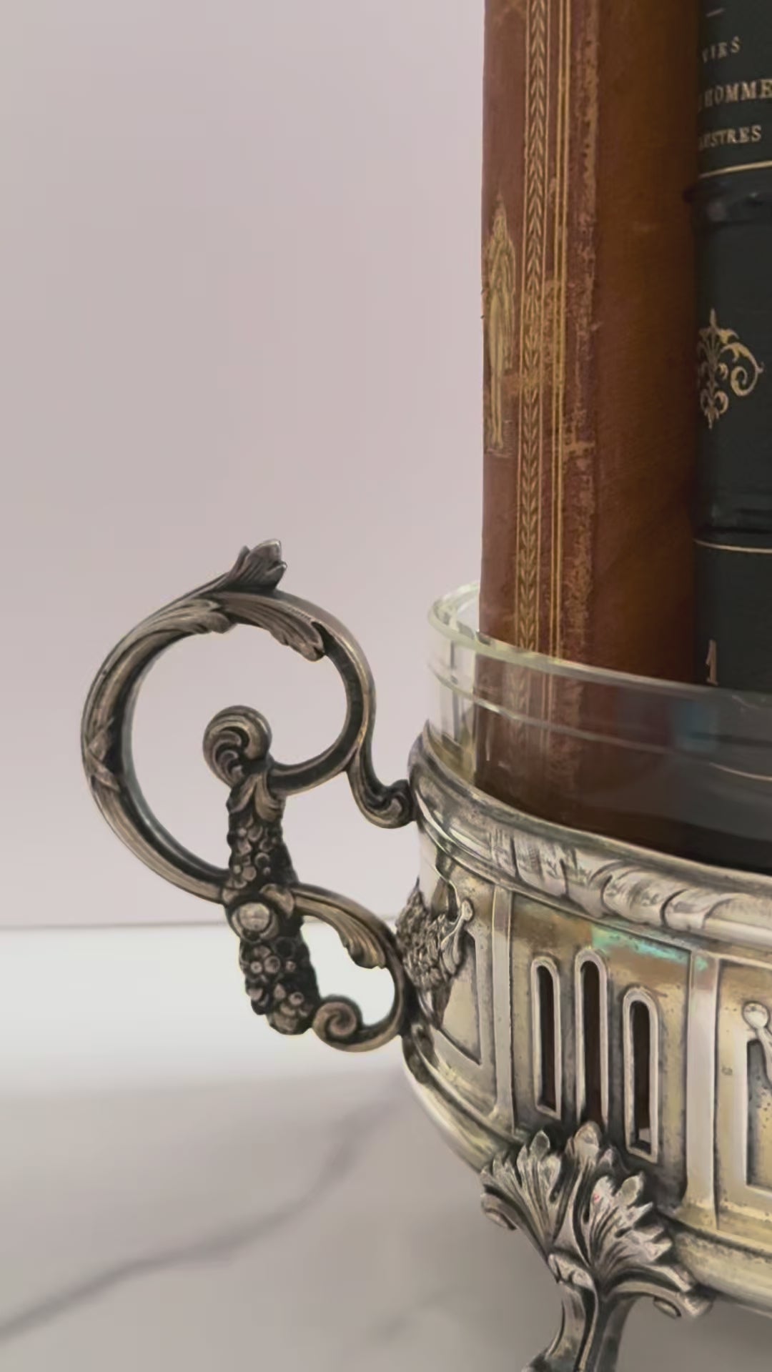 French Louis XVI–Style Silver-Plated Centerpiecee